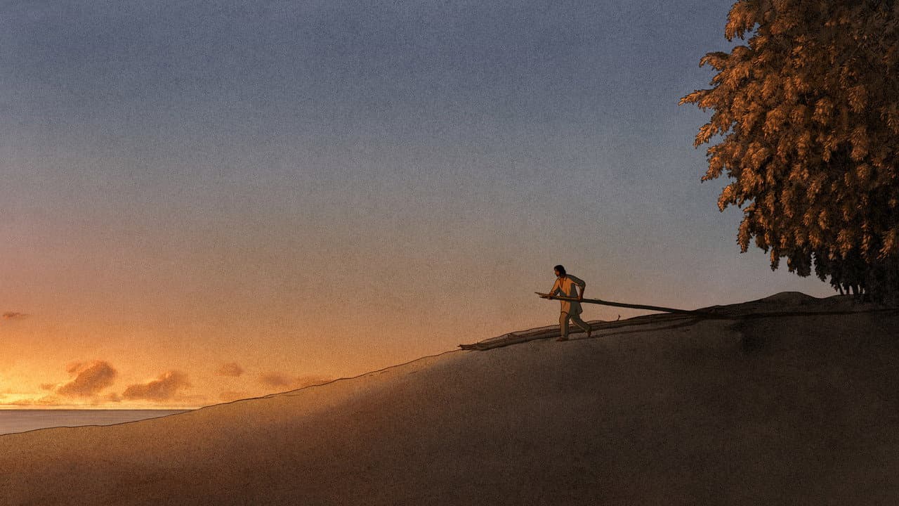 The Red Turtle — backdrops 7