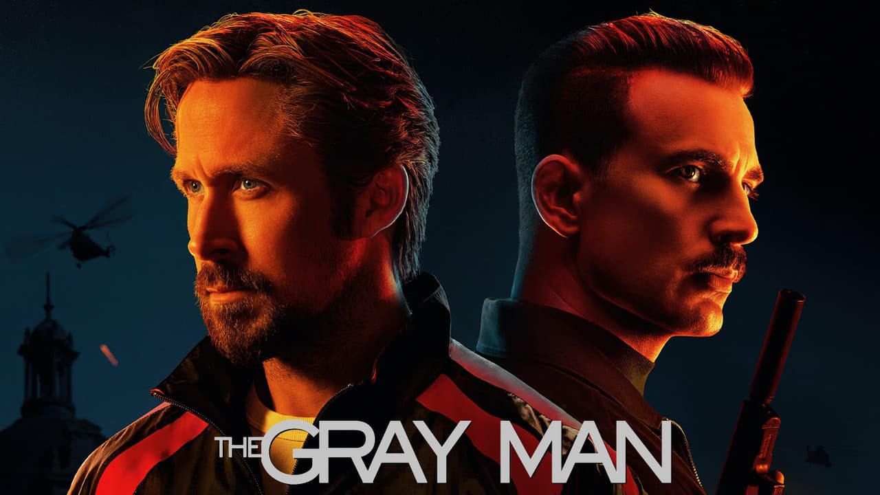 The Gray Man — backdrops with title 5