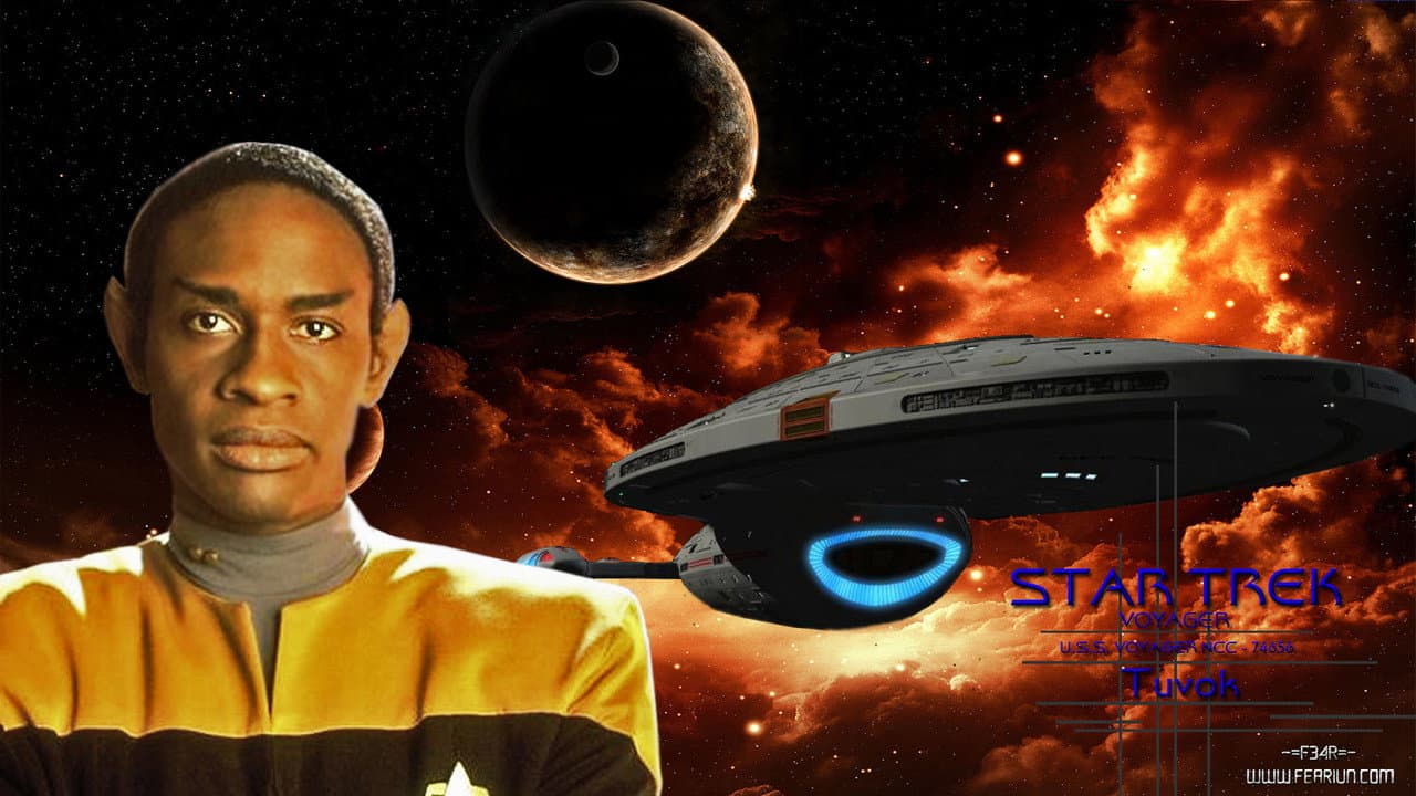 Star Trek: Voyager — backdrops with title 3