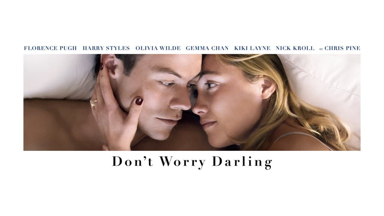 Don't Worry Darling — backdrops with title 8