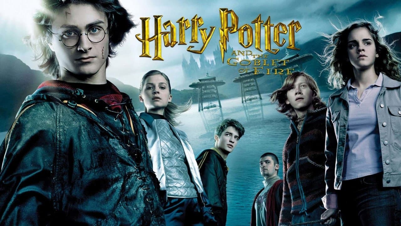 Harry Potter and the Goblet of Fire — backdrops with title 3