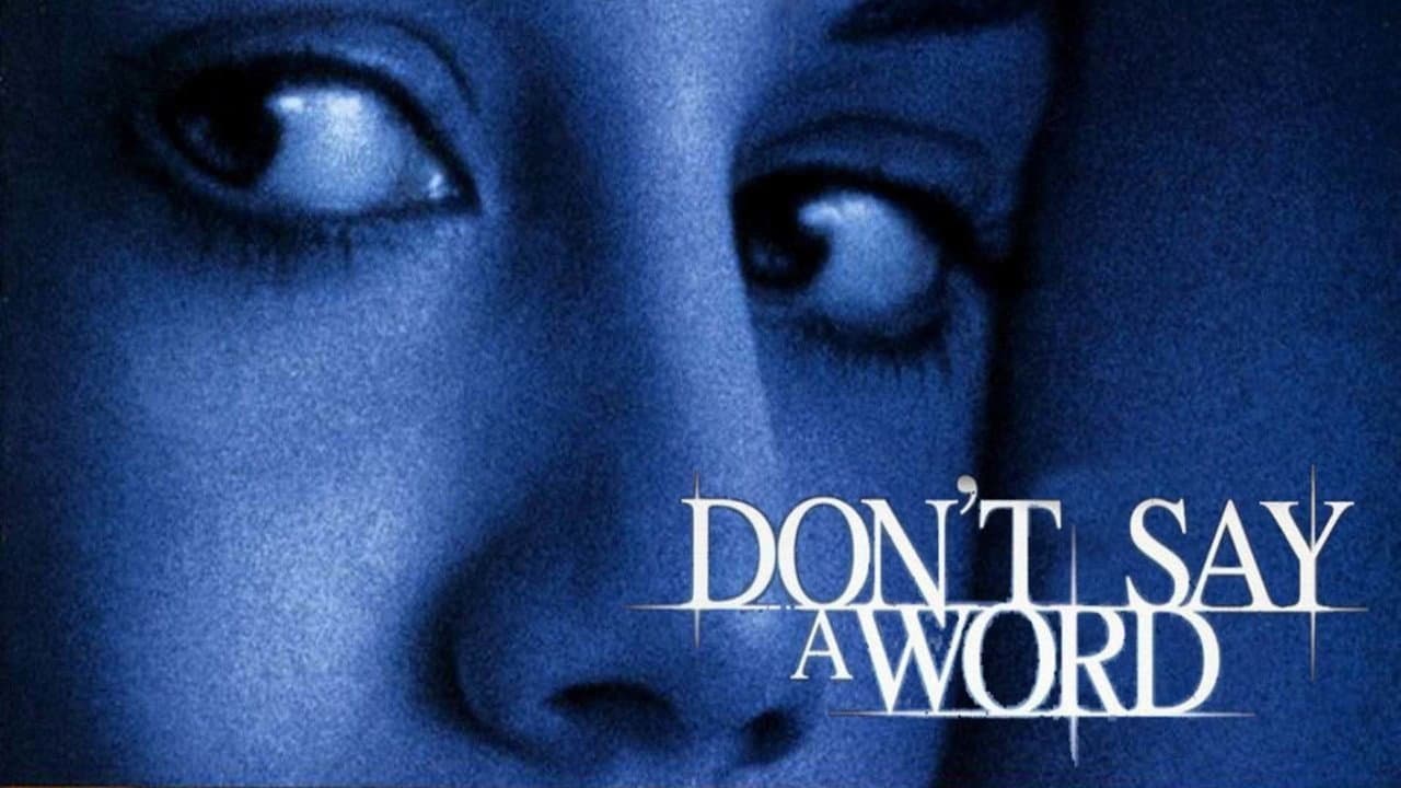 Don't Say a Word — backdrops with title 2