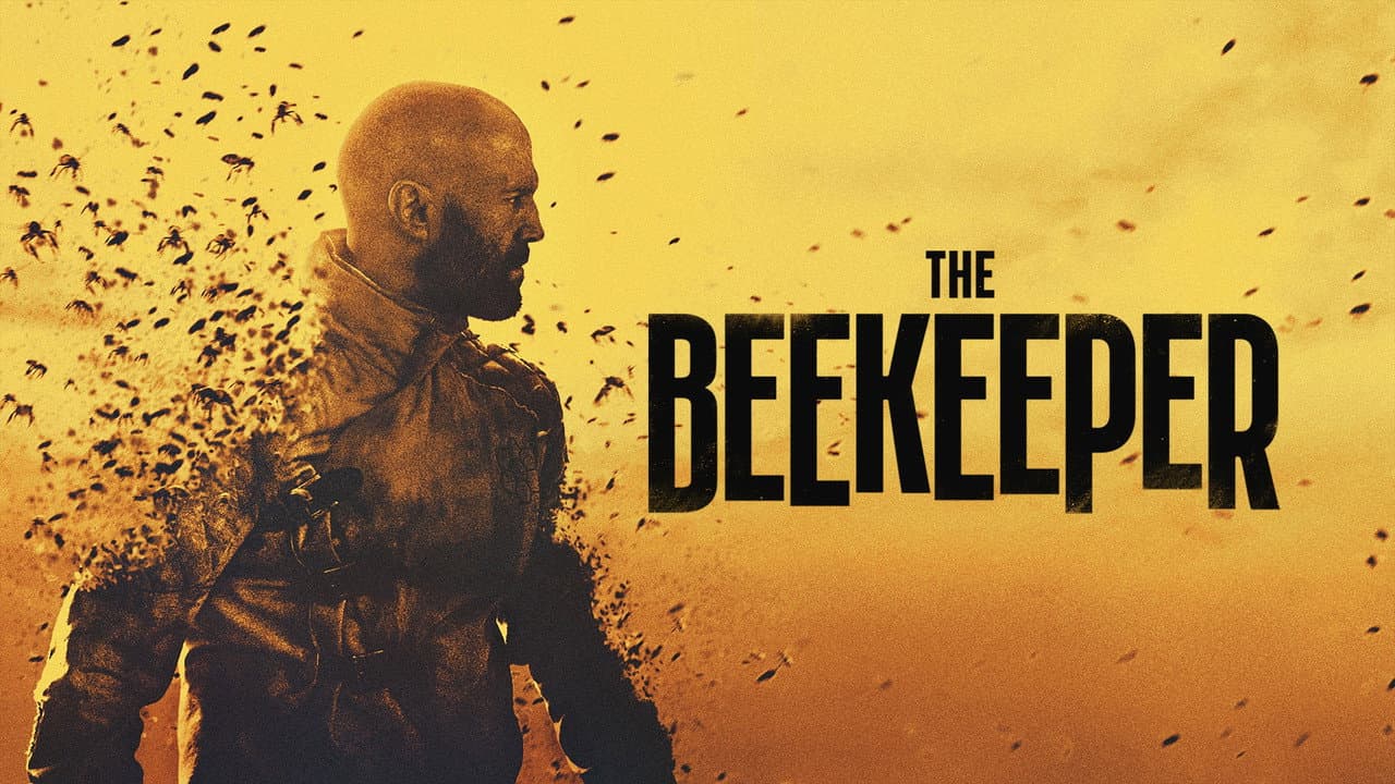 The Beekeeper — backdrops with title 5