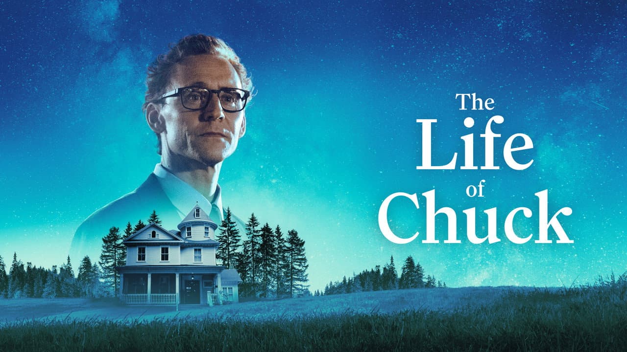 The Life of Chuck — backdrops with title 5