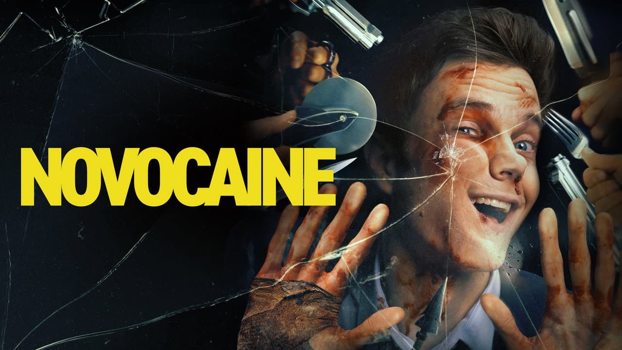 Novocaine — backdrops with title 2