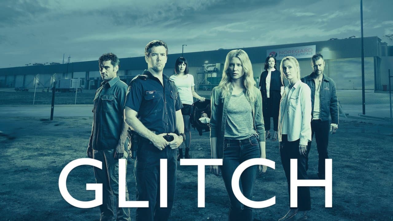 Glitch — backdrops with title 1