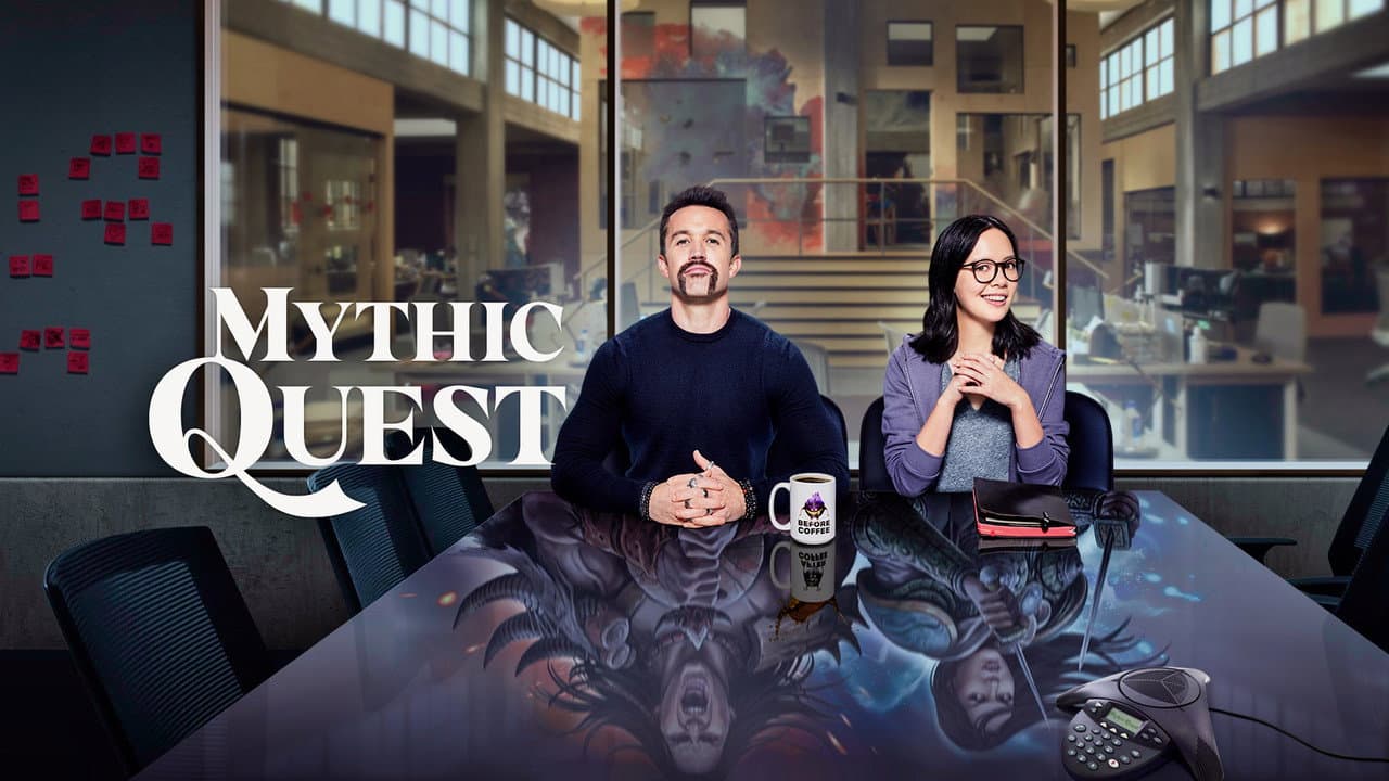 Mythic Quest — backdrops with title 8