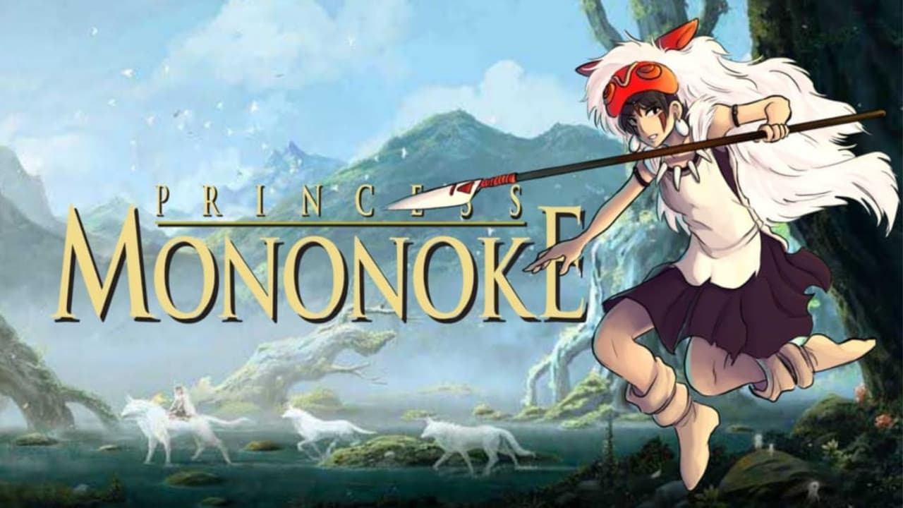 Princess Mononoke — backdrops with title 4