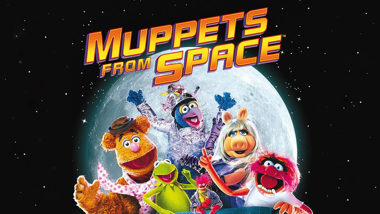 Muppets from Space — backdrops with title 2