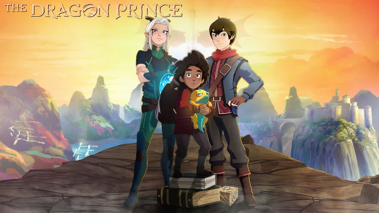 The Dragon Prince — backdrops with title 7