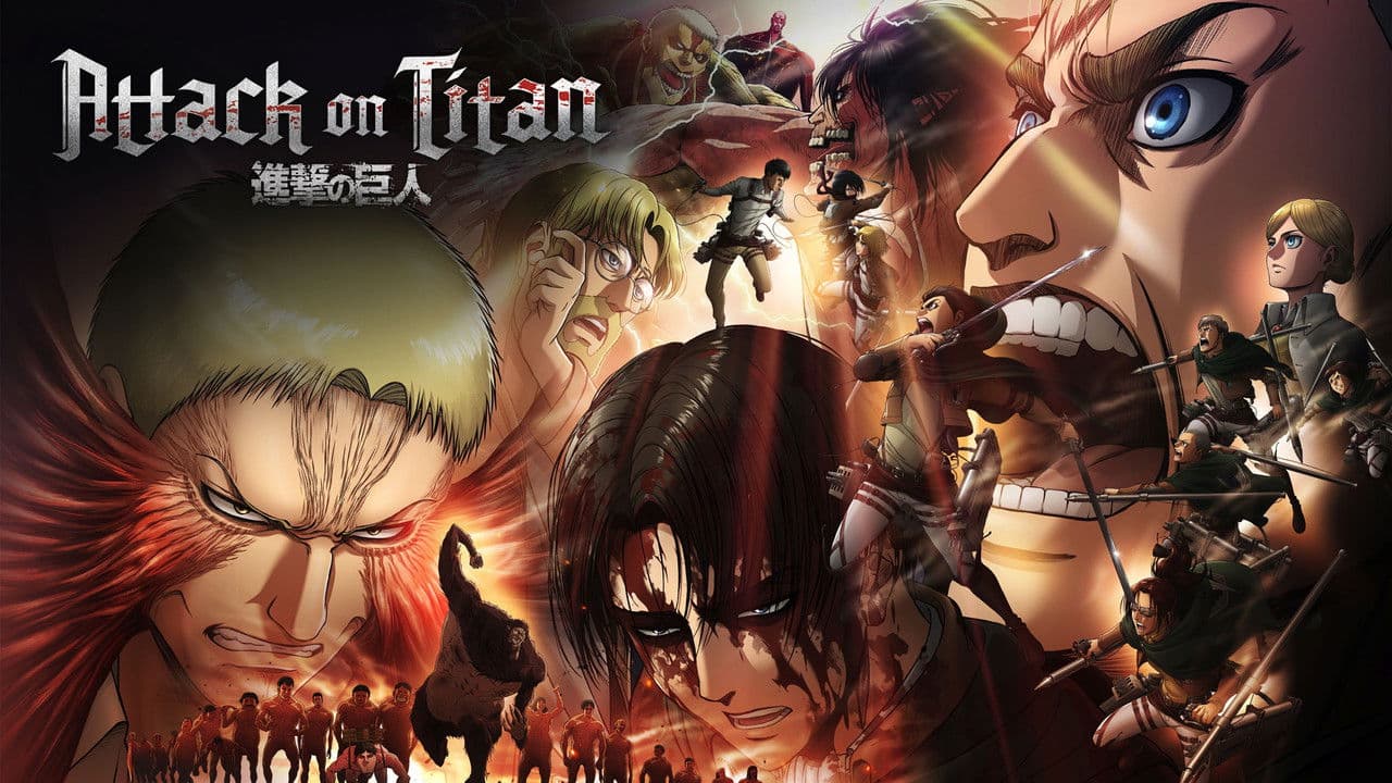 Attack on Titan — backdrops with title 8