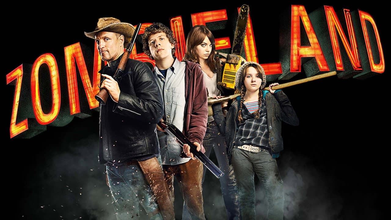 Zombieland — backdrops with title 4