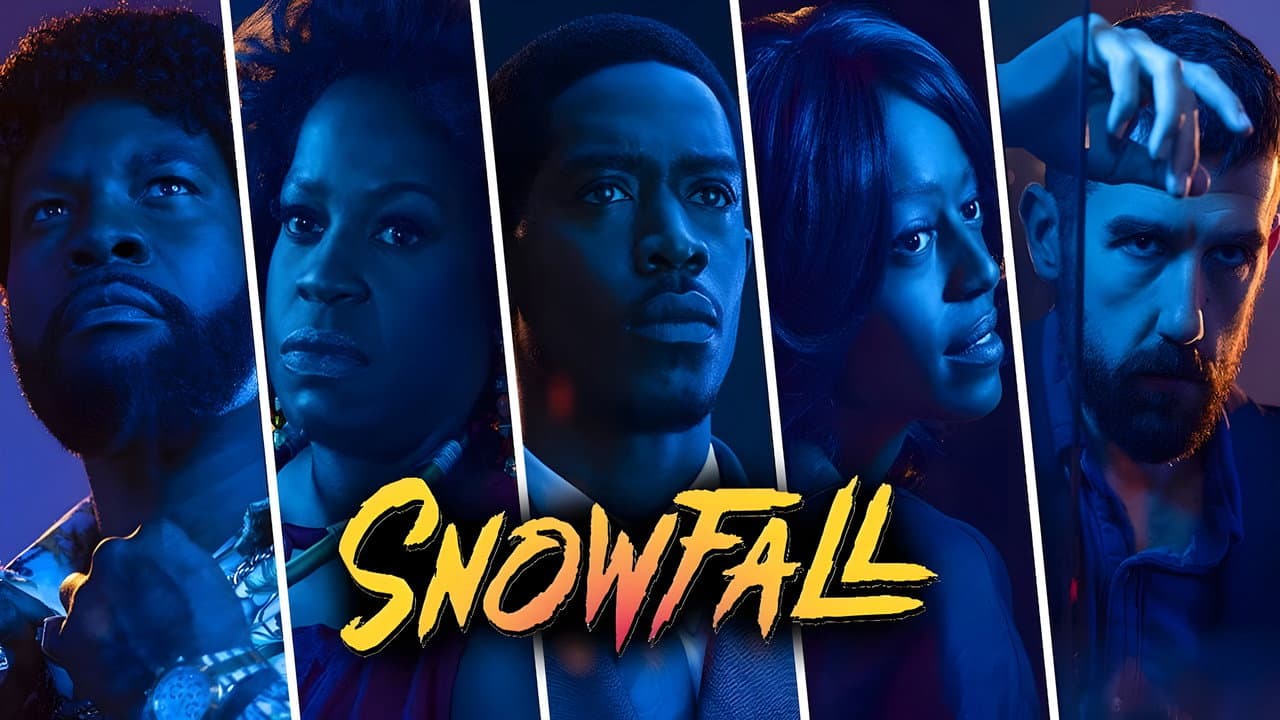 Snowfall — backdrops with title 1