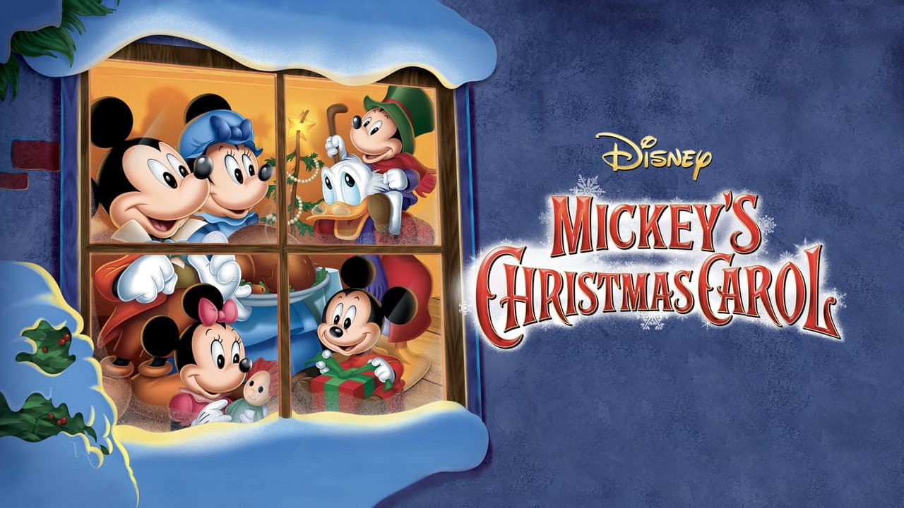 Mickey's Christmas Carol — backdrops with title 6