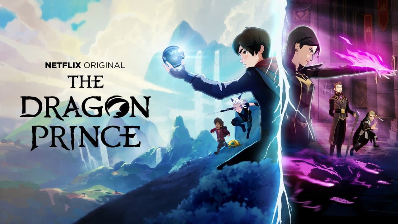 The Dragon Prince — backdrops with title 3