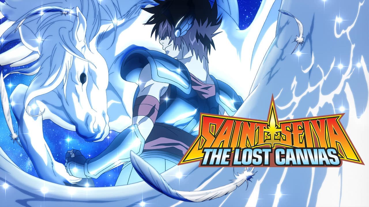 Saint Seiya: The Lost Canvas — backdrops with title 2