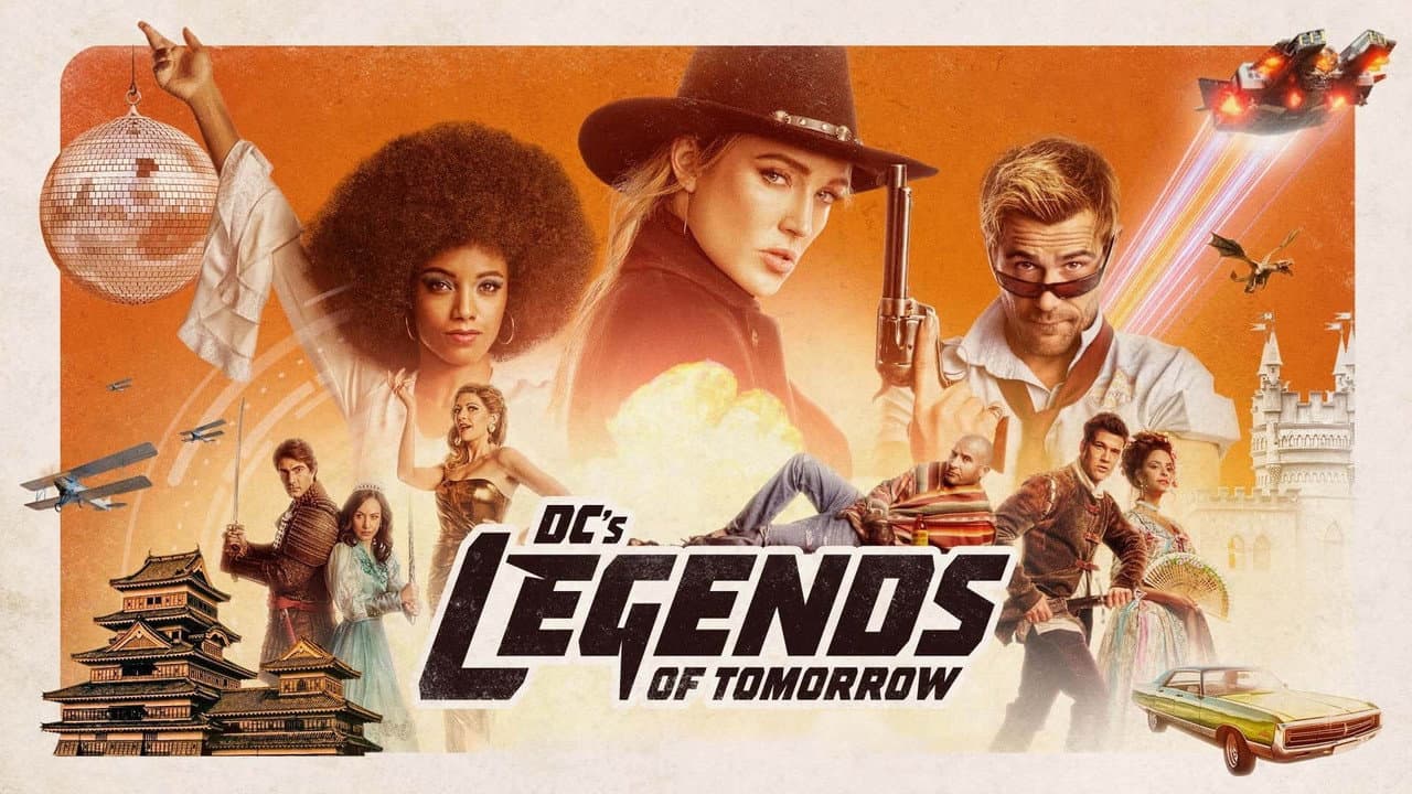 DC's Legends of Tomorrow — backdrops with title 8