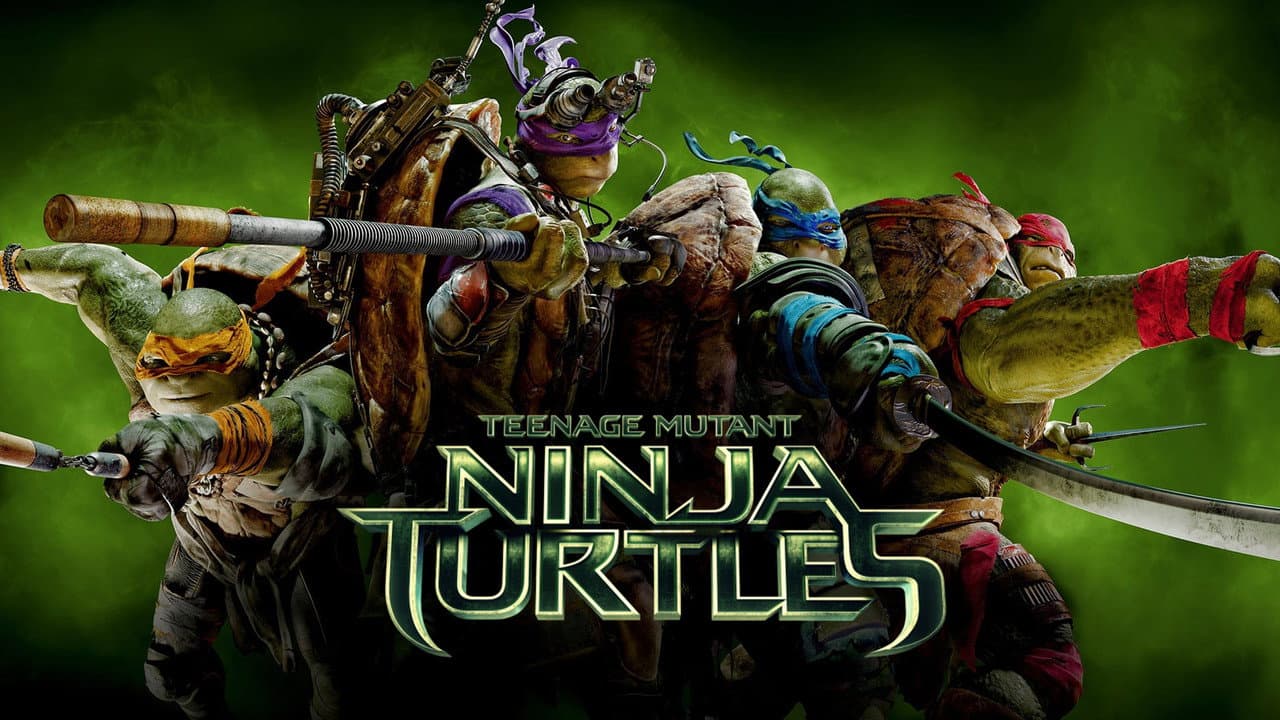 Teenage Mutant Ninja Turtles — backdrops with title 6