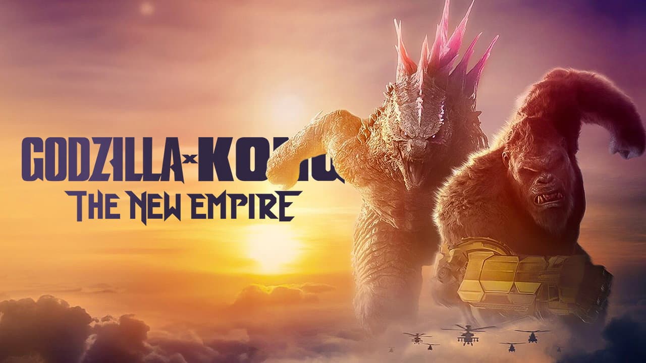 Godzilla x Kong: The New Empire — backdrops with title 2