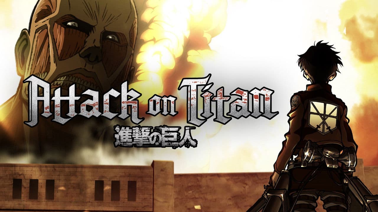 Attack on Titan — backdrops with title 7