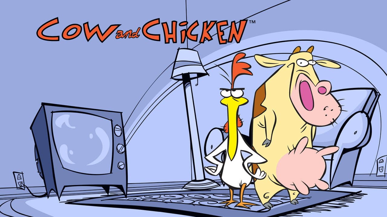 Cow and Chicken — backdrops with title 4