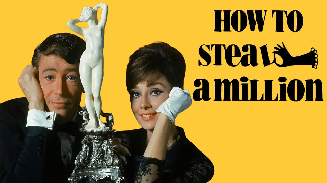 How to Steal a Million — backdrops with title 4