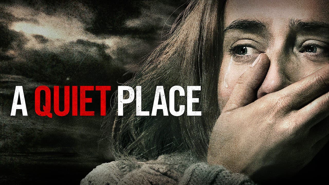 A Quiet Place — backdrops with title 4