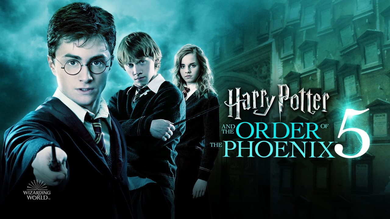 Harry Potter and the Order of the Phoenix — backdrops with title 3
