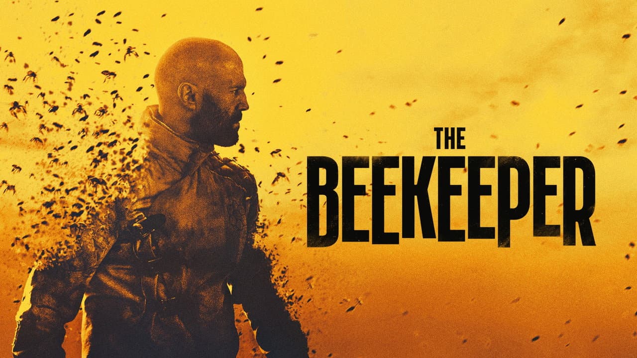 The Beekeeper — backdrops with title 1