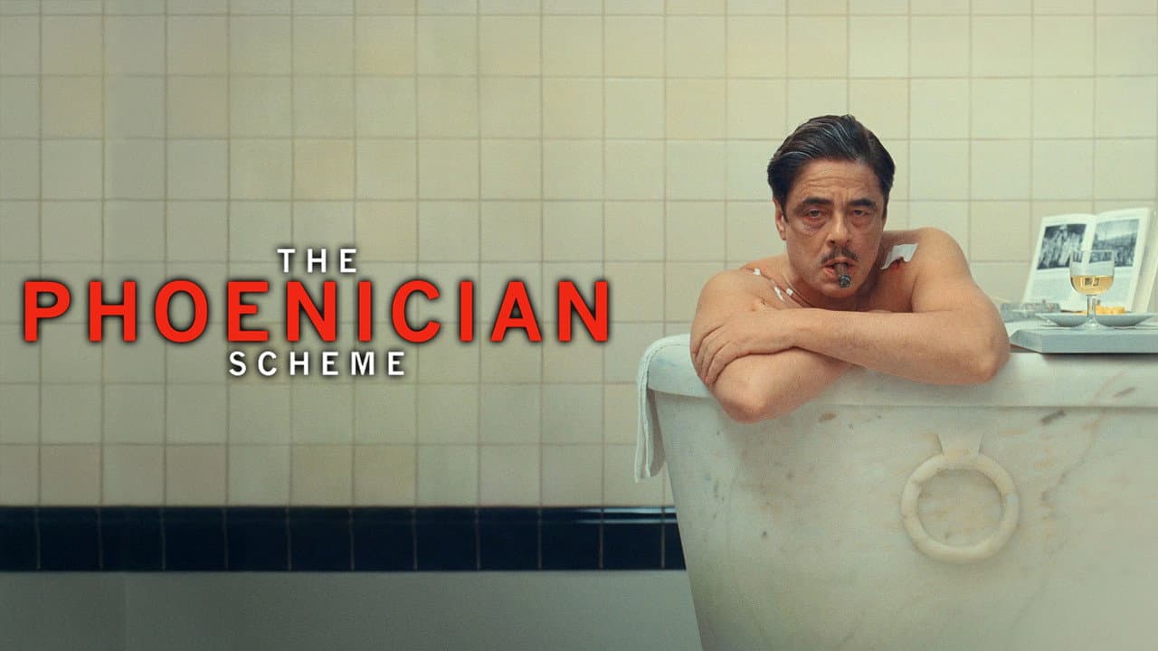 The Phoenician Scheme — backdrops with title 1