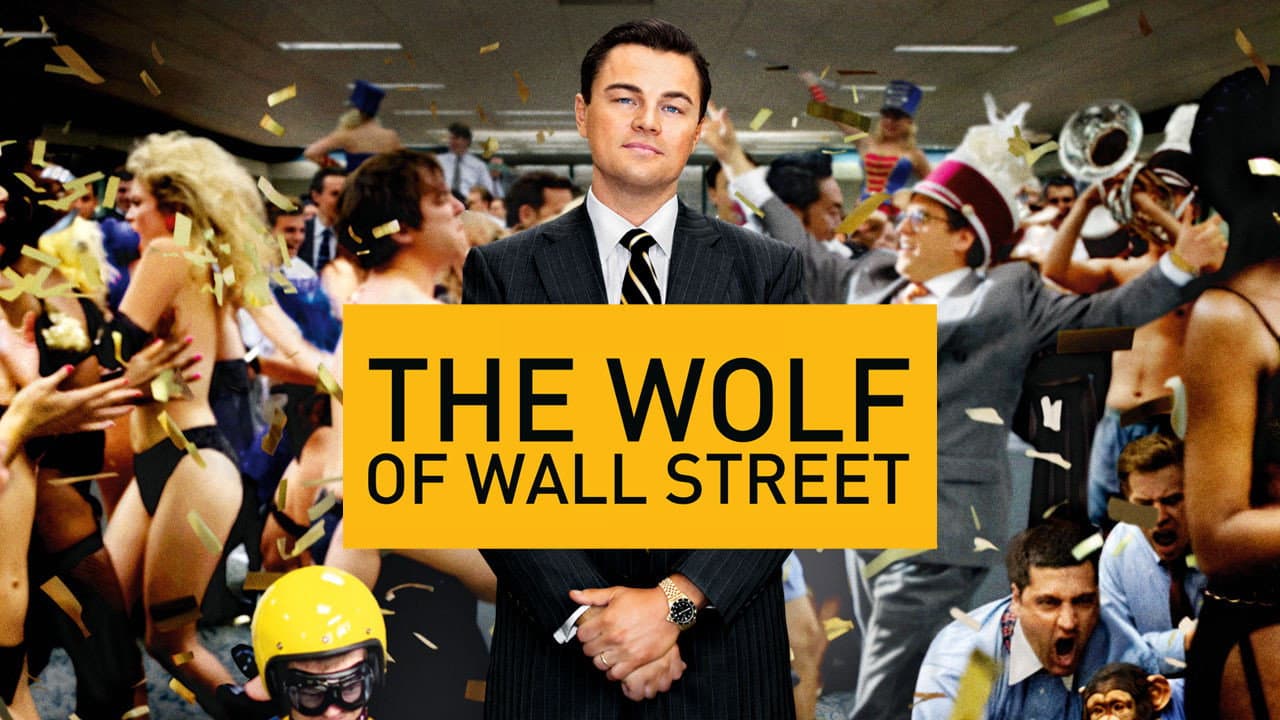 The Wolf of Wall Street — backdrops with title 5
