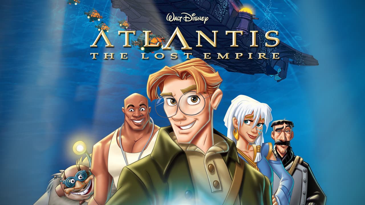 Atlantis: The Lost Empire — backdrops with title 3