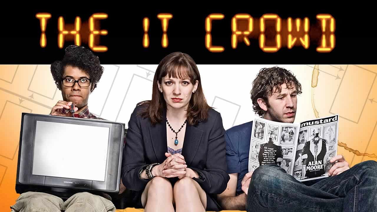 The IT Crowd — backdrops with title 5