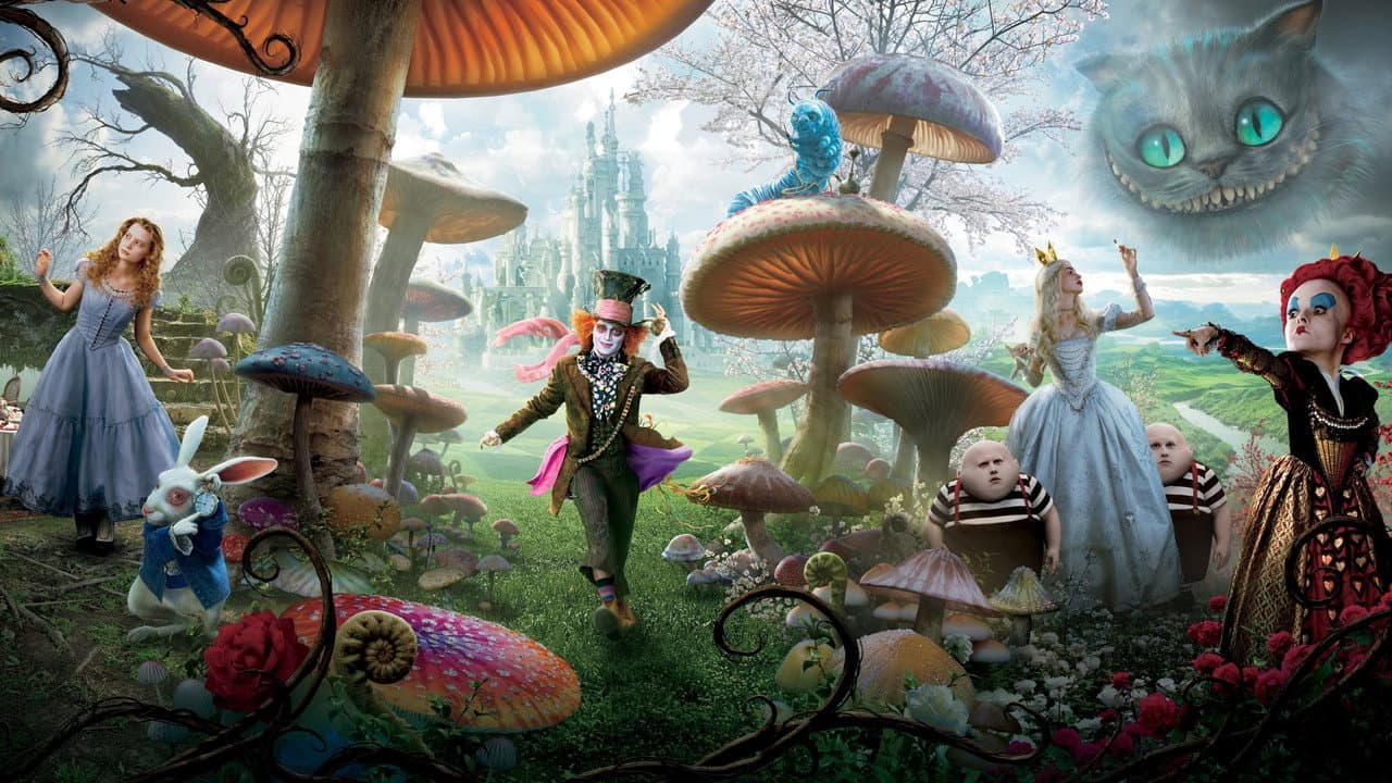Alice in Wonderland — backdrops 4
