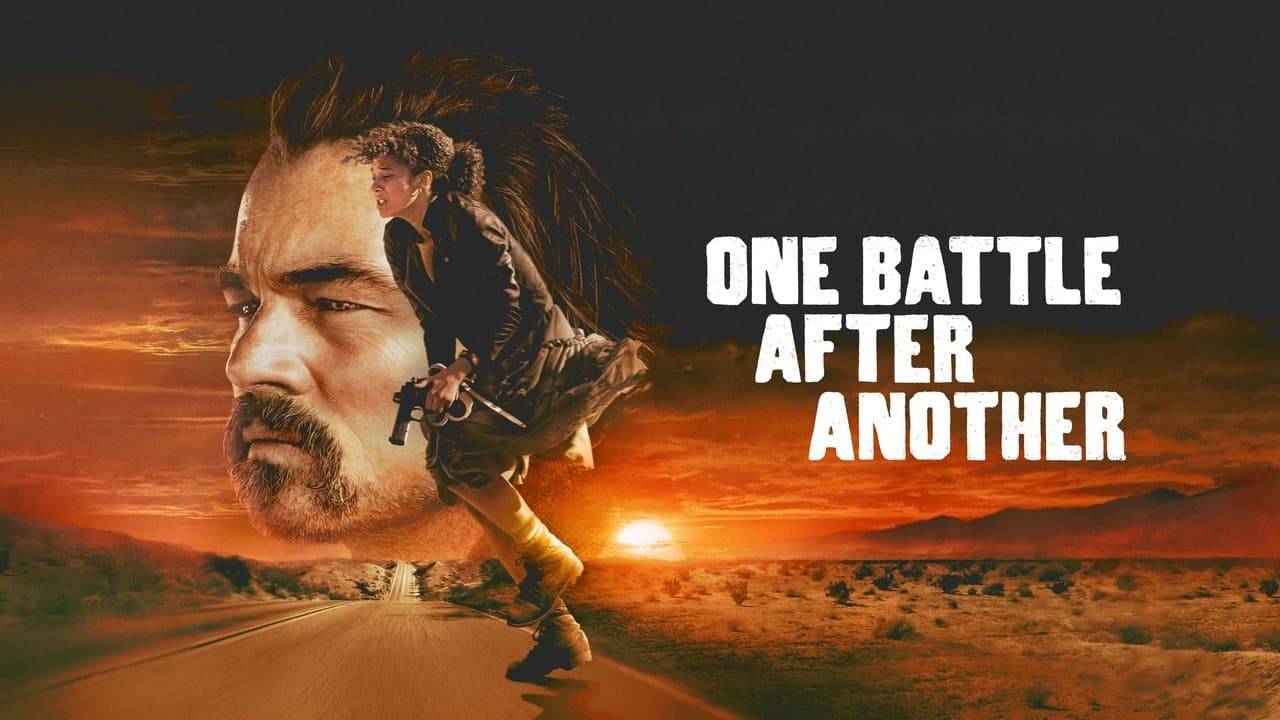 One Battle After Another — backdrops with title 2