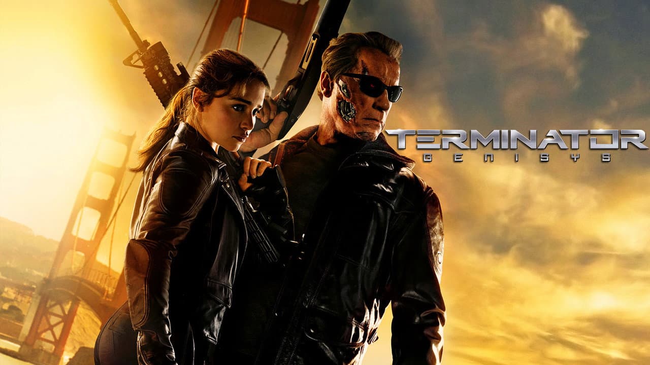 Terminator Genisys — backdrops with title 6