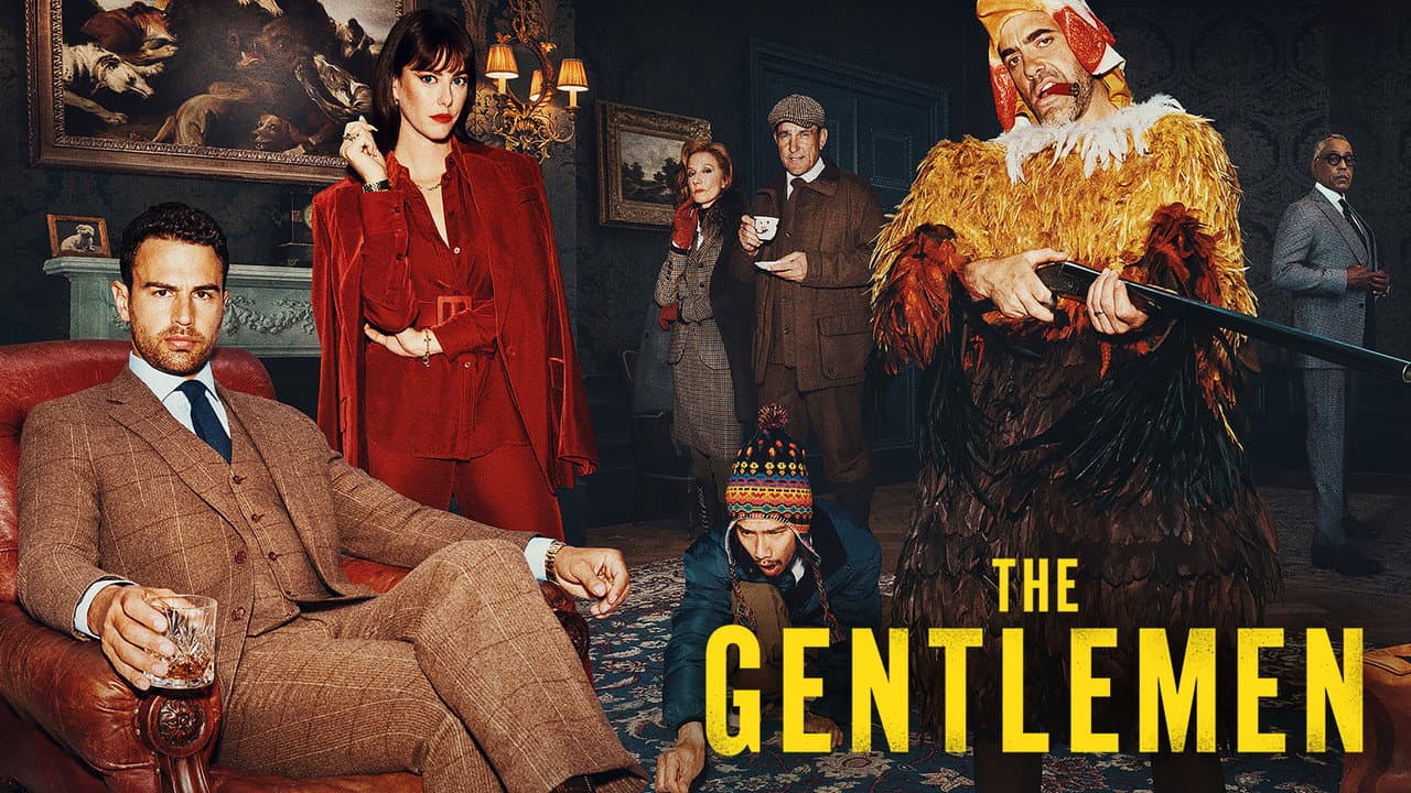 The Gentlemen — backdrops with title 1