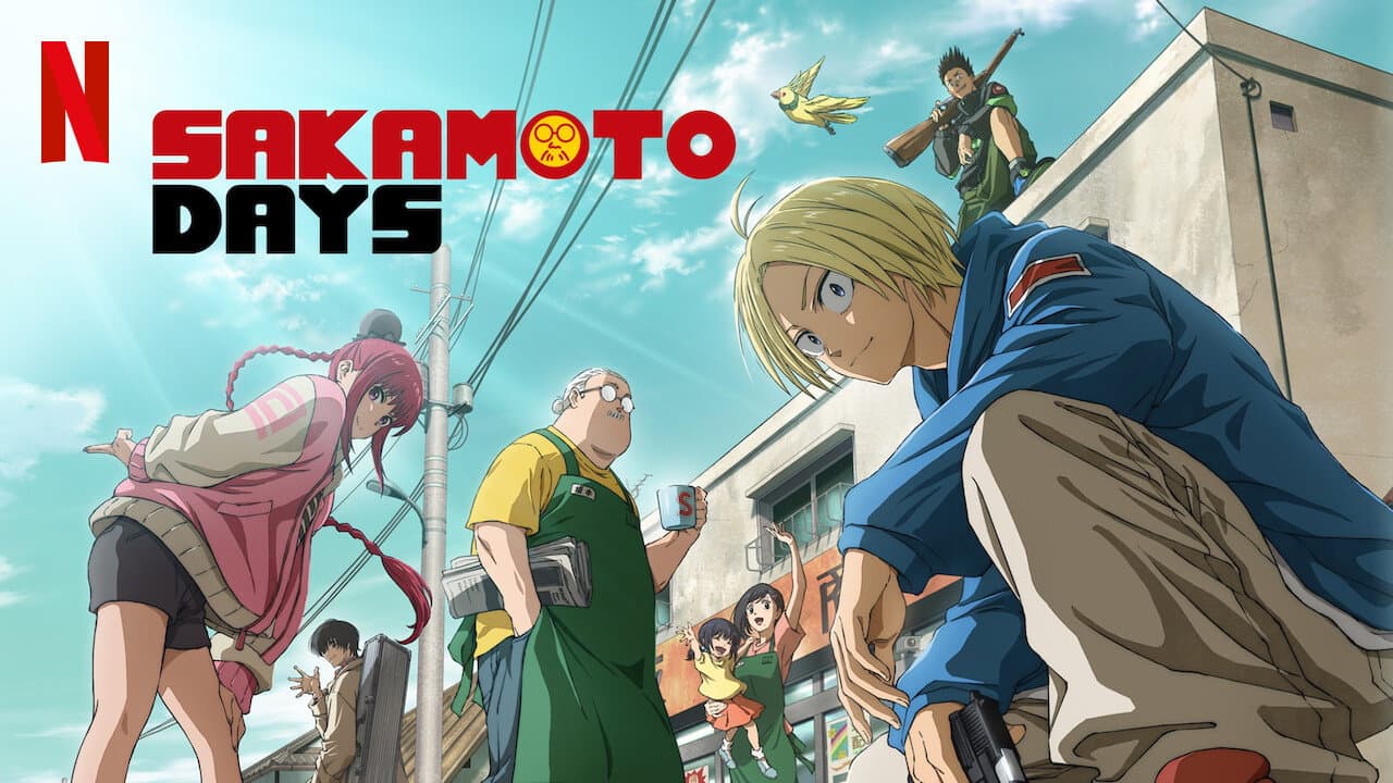 SAKAMOTO DAYS — backdrops with title 3
