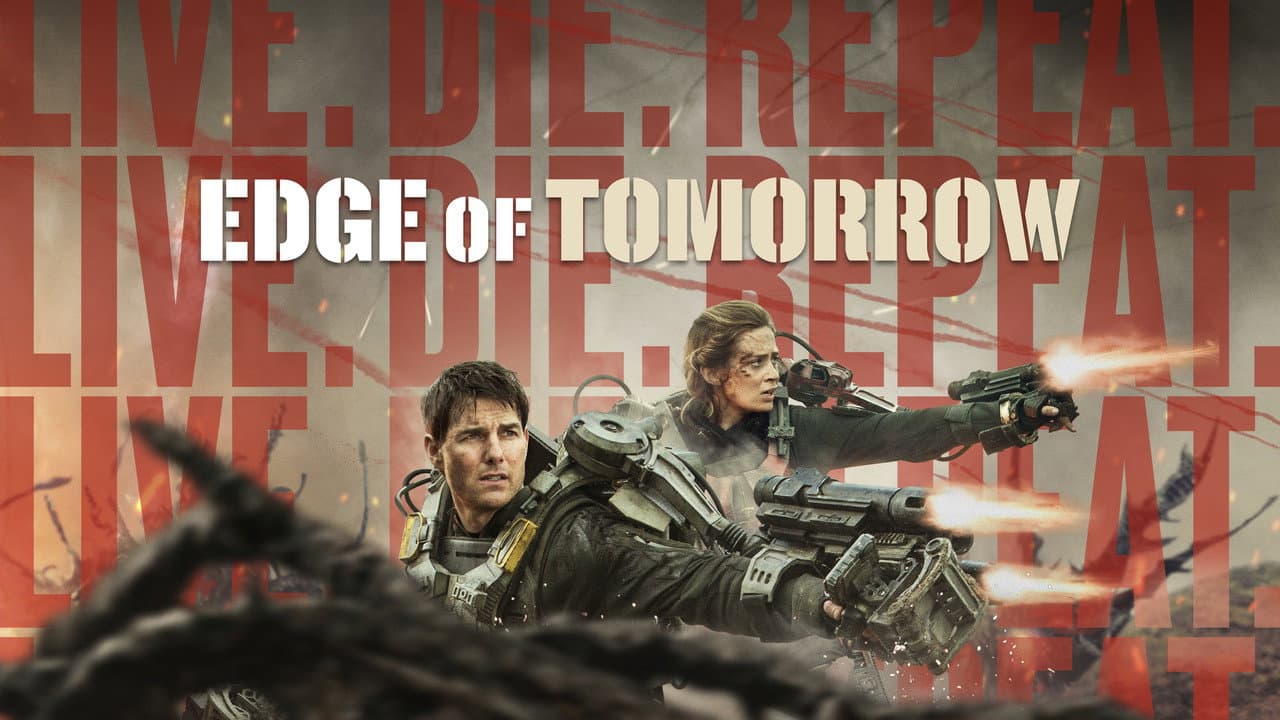 Edge of Tomorrow — backdrops with title 3