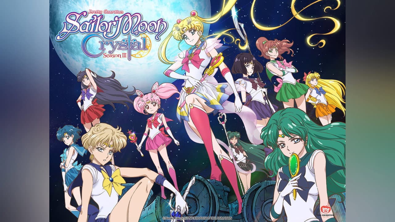 Sailor Moon Crystal — backdrops with title 2