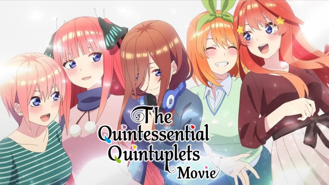 The Quintessential Quintuplets Movie — backdrops with title 1