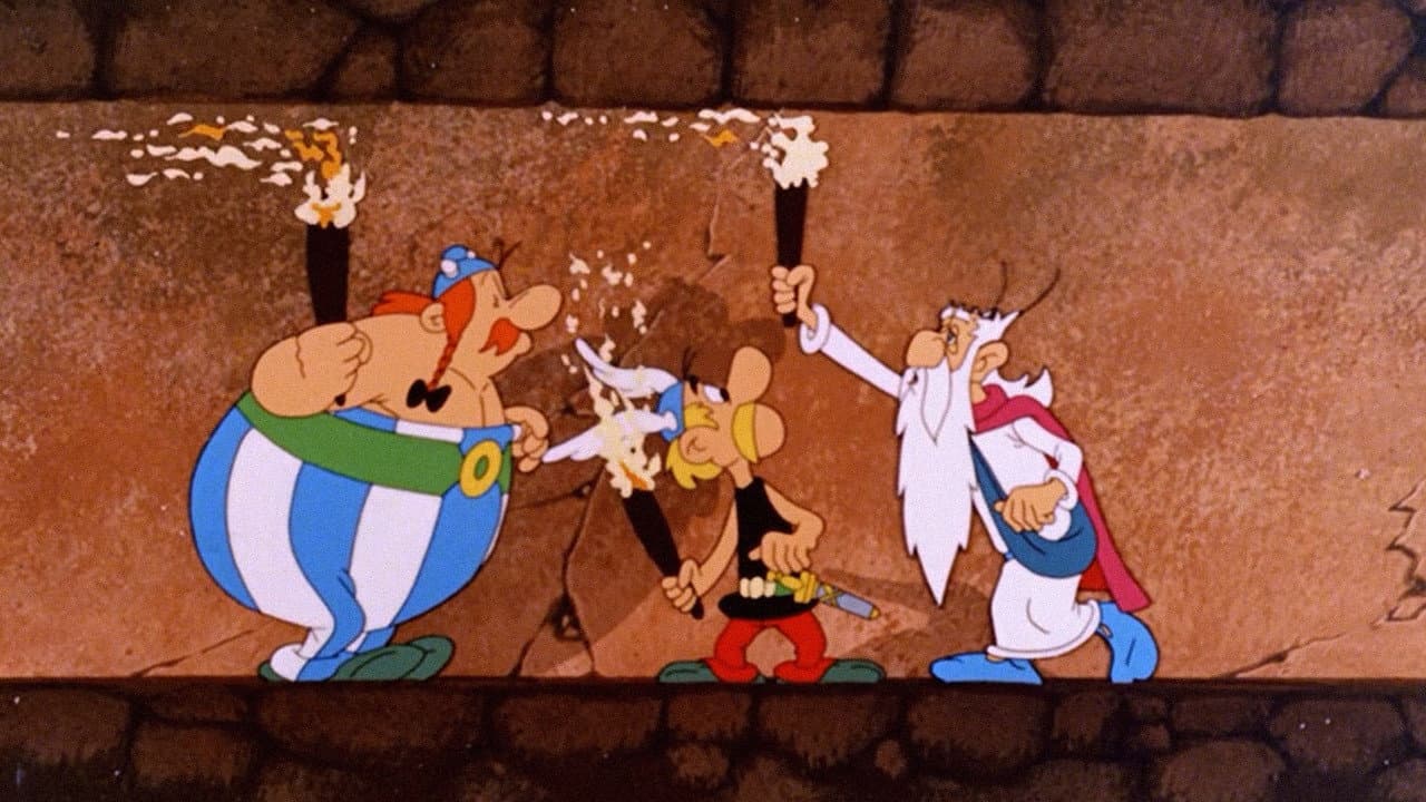 Asterix and Cleopatra — backdrops 3