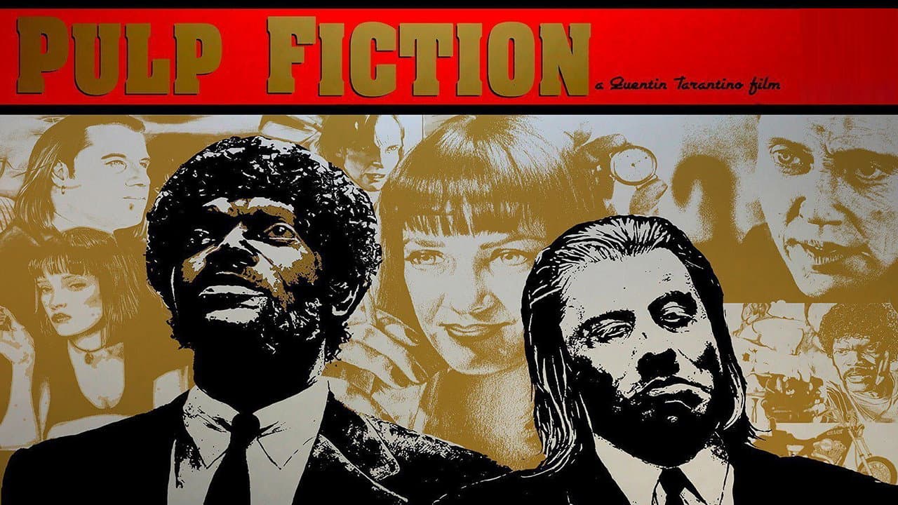 Pulp Fiction — backdrops with title 7