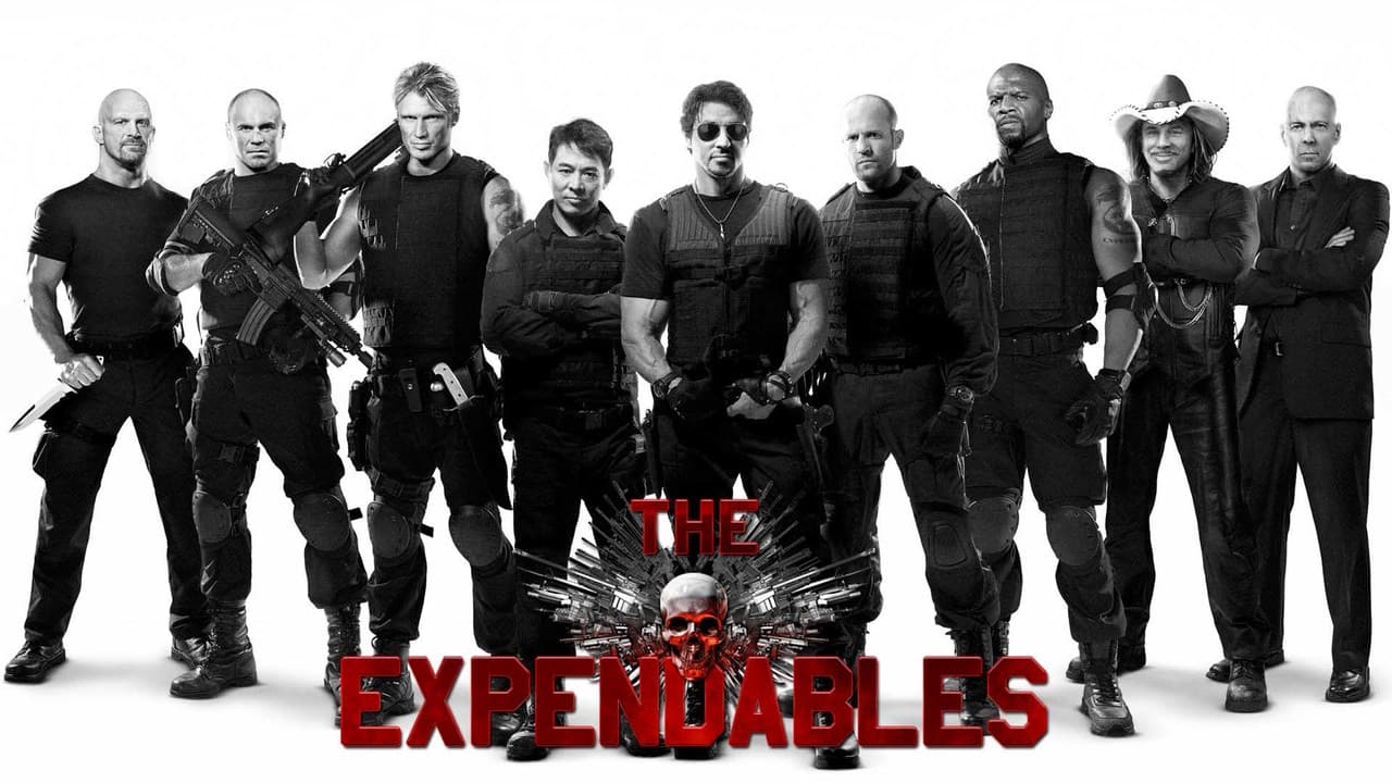 The Expendables — backdrops with title 4
