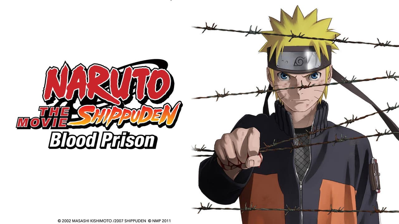 Naruto Shippuden the Movie: Blood Prison — backdrops with title 2