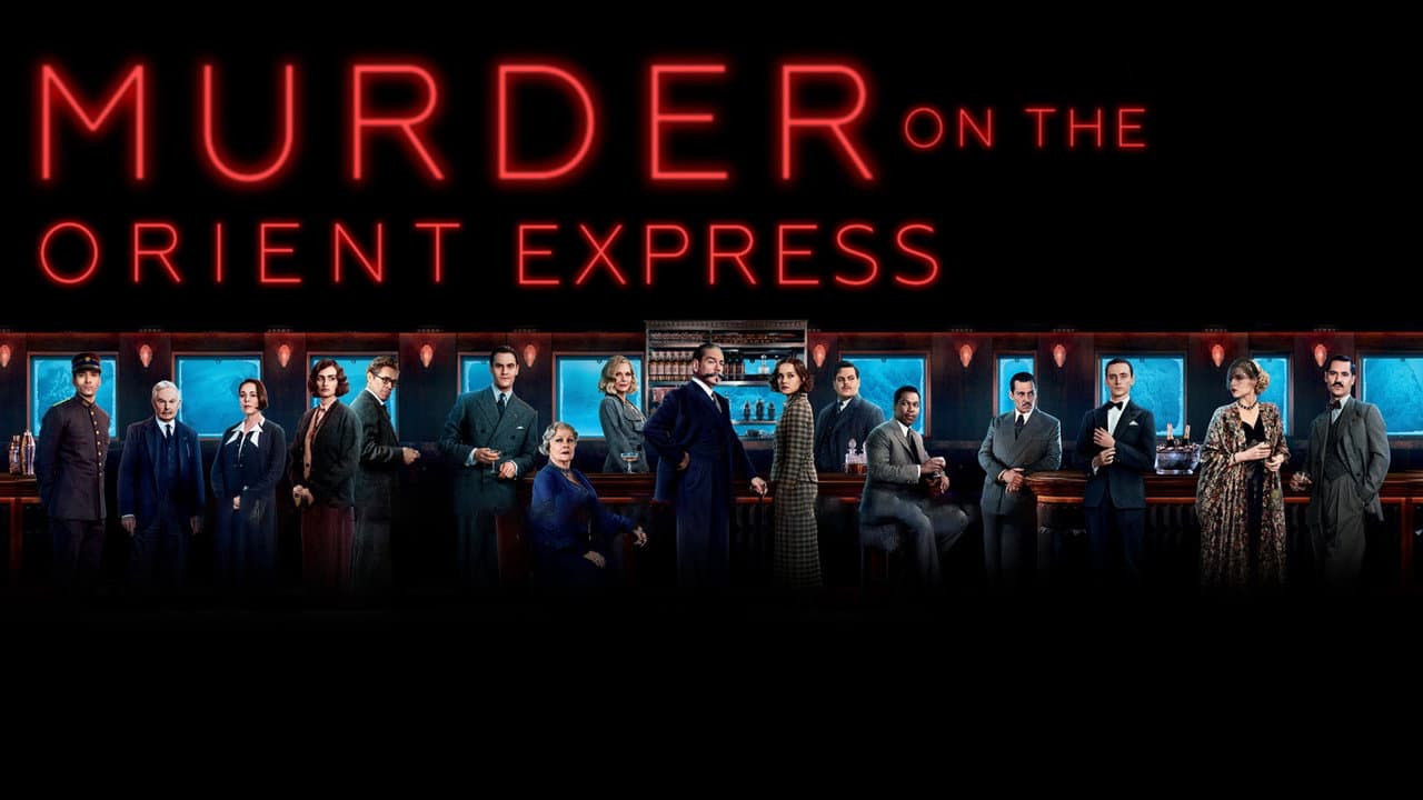 Murder on the Orient Express — backdrops with title 4