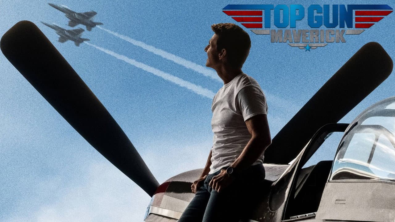 Top Gun: Maverick — backdrops with title 6