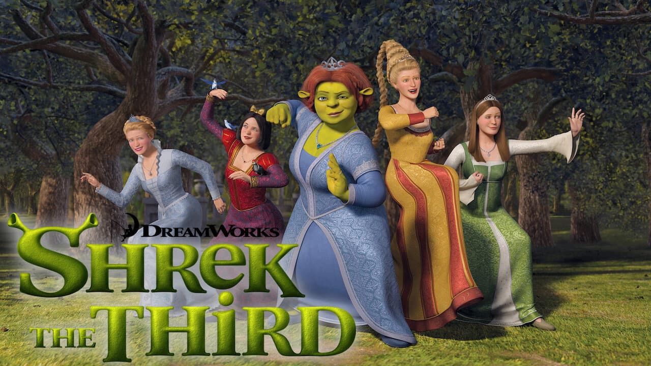 Shrek the Third — backdrops with title 6