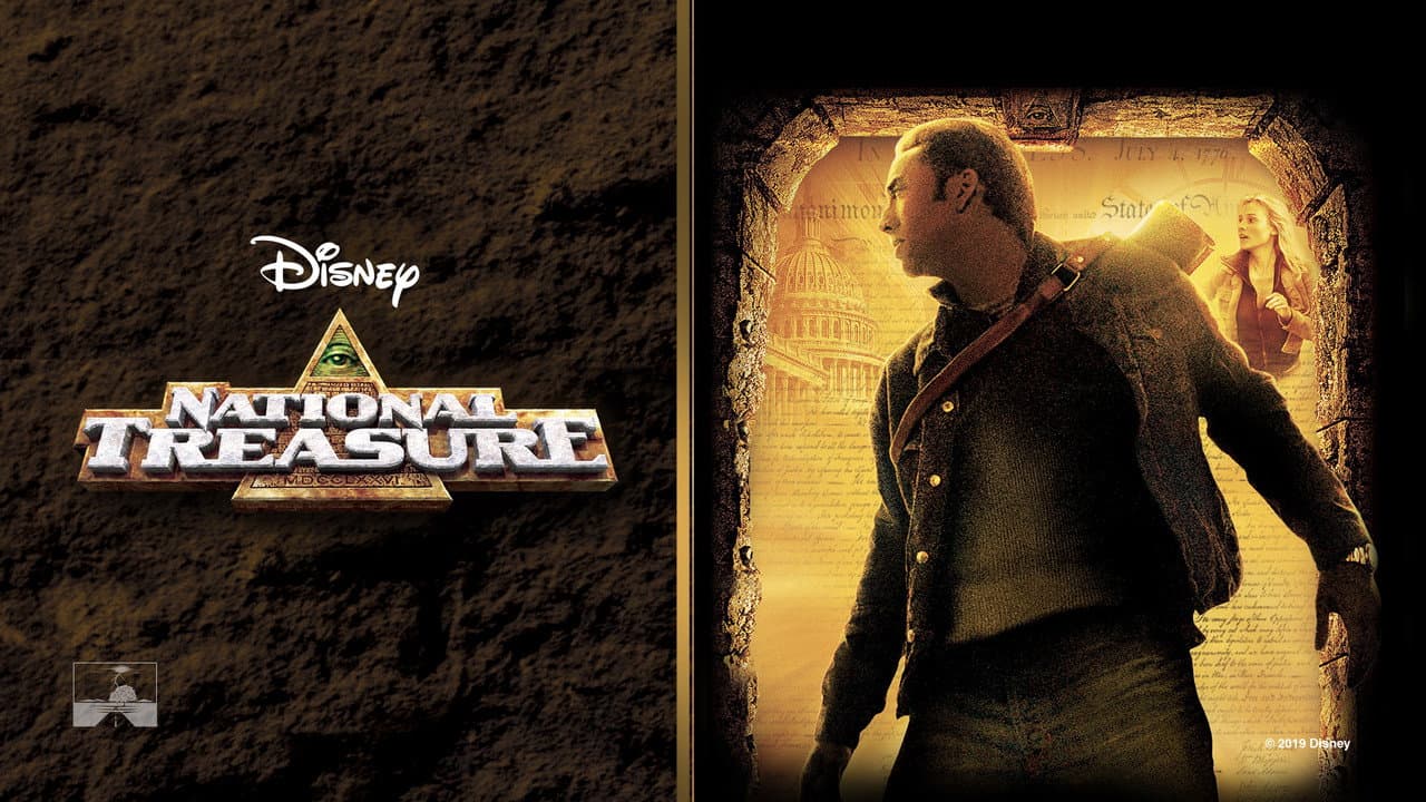 National Treasure — backdrops with title 3