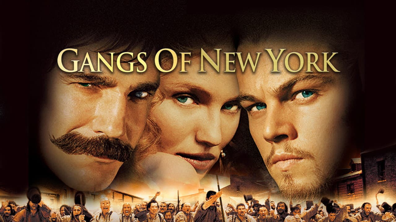 Gangs of New York — backdrops with title 3
